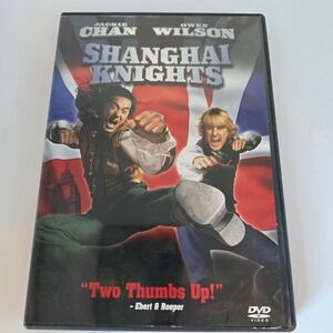 Shanghai Knights DVD 2003 Jackie Chan Owen Wilson Action Comedy Widescreen PG-13